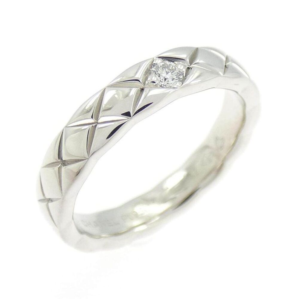 Chanel Coco Crush Platinum Ring Size 47